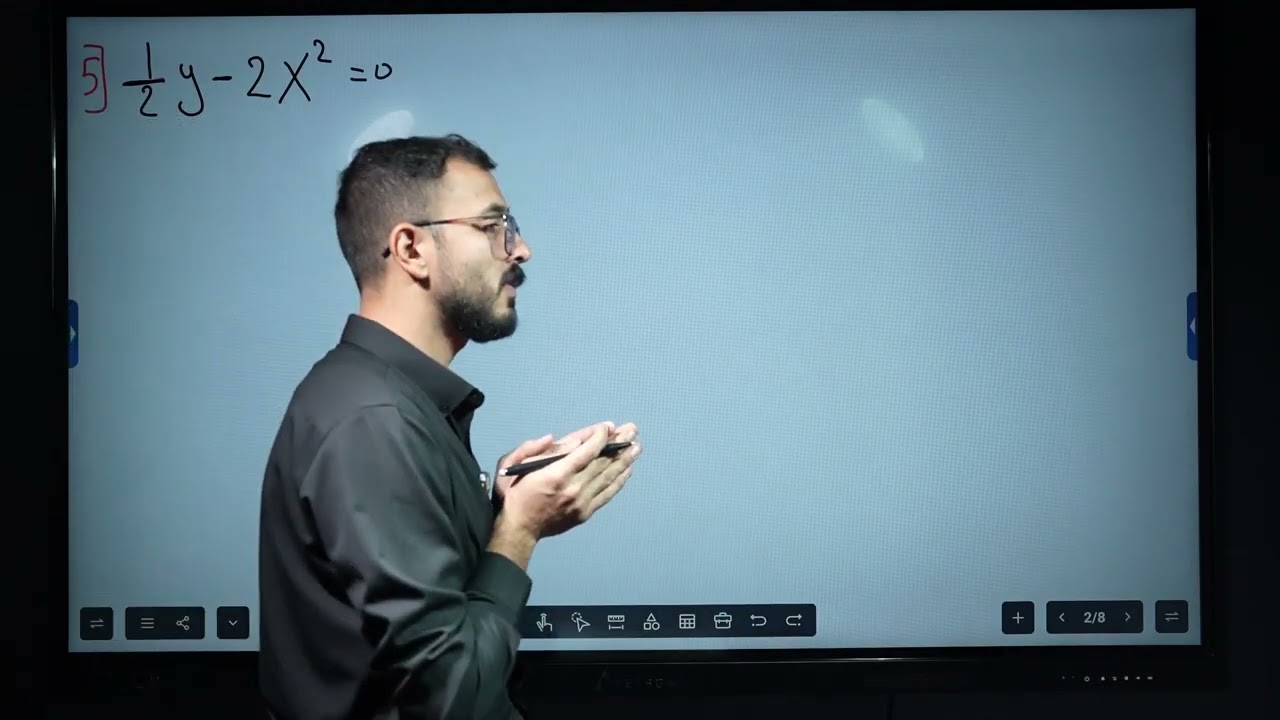 السادس العلمي | الفصل الثاني | القطوع المخروطية | المحاضرة 2