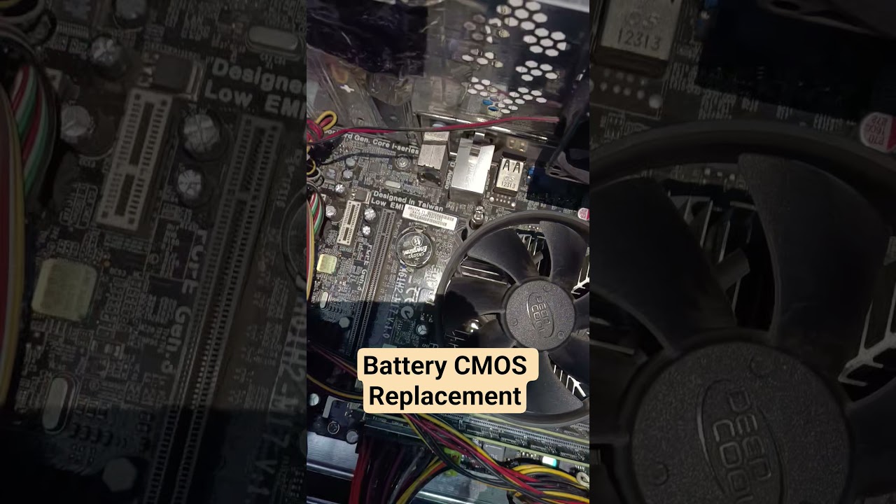 Battery CMOS Replacement 