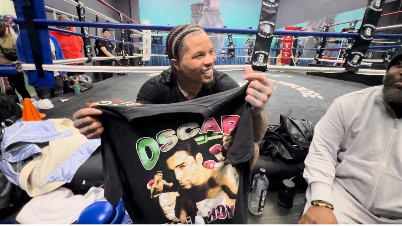 Gervonta Davis replicates Floyd Mayweather's famous Mexican ring attire  that his mentor wore vs Oscar De La Hoya in 2007