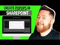 How to create SharePoint Notifications