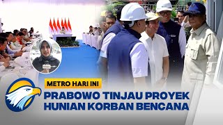 Presiden Prabowo Tinjau Pembangunan Rumah Hunian di Aceh Tamiang - [Metro Hari Ini]