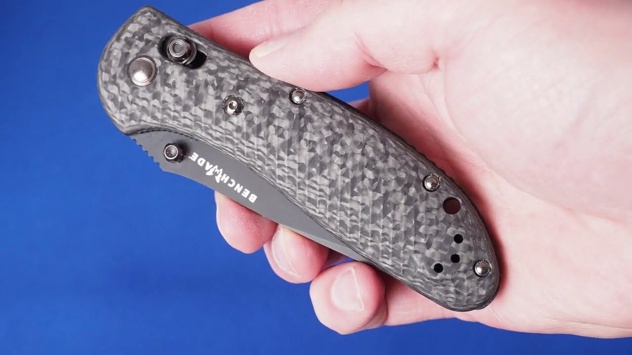 НОЖ BENCHMADE 551BK-101 GRIPTILIAN GOLD CLASS USA