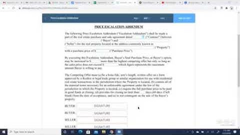 A quick video on how to use the escalation clause!