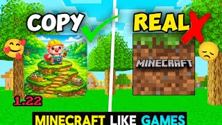 Top 3 Minecraft Clone Games 2026 🔥 (1.22 Spear Update Vibes) – Real or Fake!