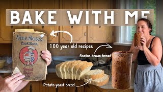 Baking 100 Year Old Bread Recipes