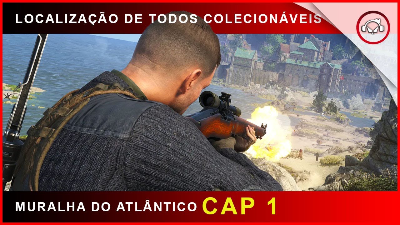 Miniatura do vídeo Sniper Elite 5 , Localização de todos os colecionáveis no cap 1 | Super-dica