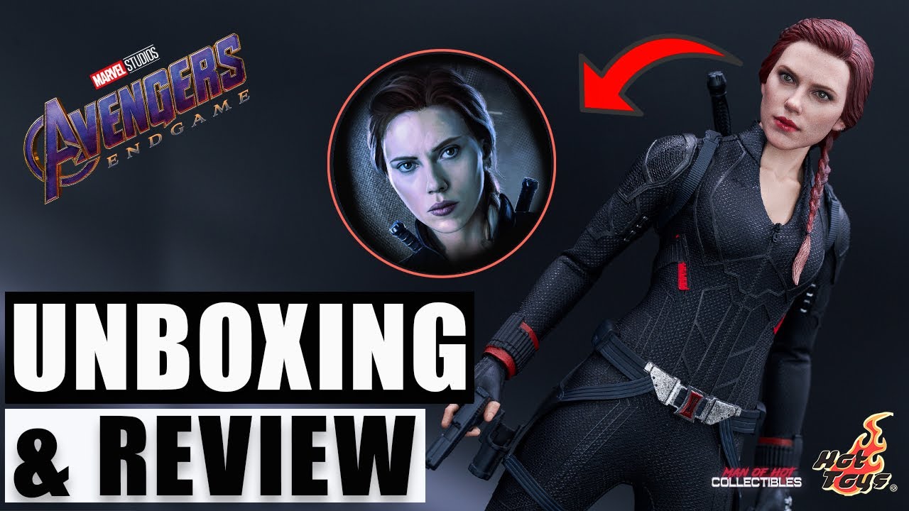 Hot Toys Black Widow Avengers Endgame Unboxing and Review