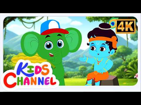 Ek Mota Hathi, एक मोटा हाथी, Chunnu Munnu + Marathi Cartoon Song and Balgeet for Kids