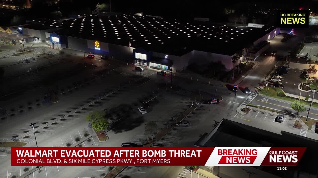 Bomb threat prompts evacuation of Colonial Blvd Walmart in Fort Myers