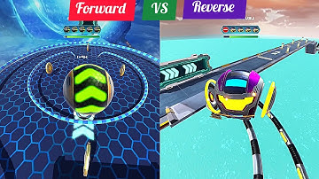 Space Rolling Balls Race ⏩ Forward VS ⏪ Reverse 💥 Nafxitrix Gaming Game 5