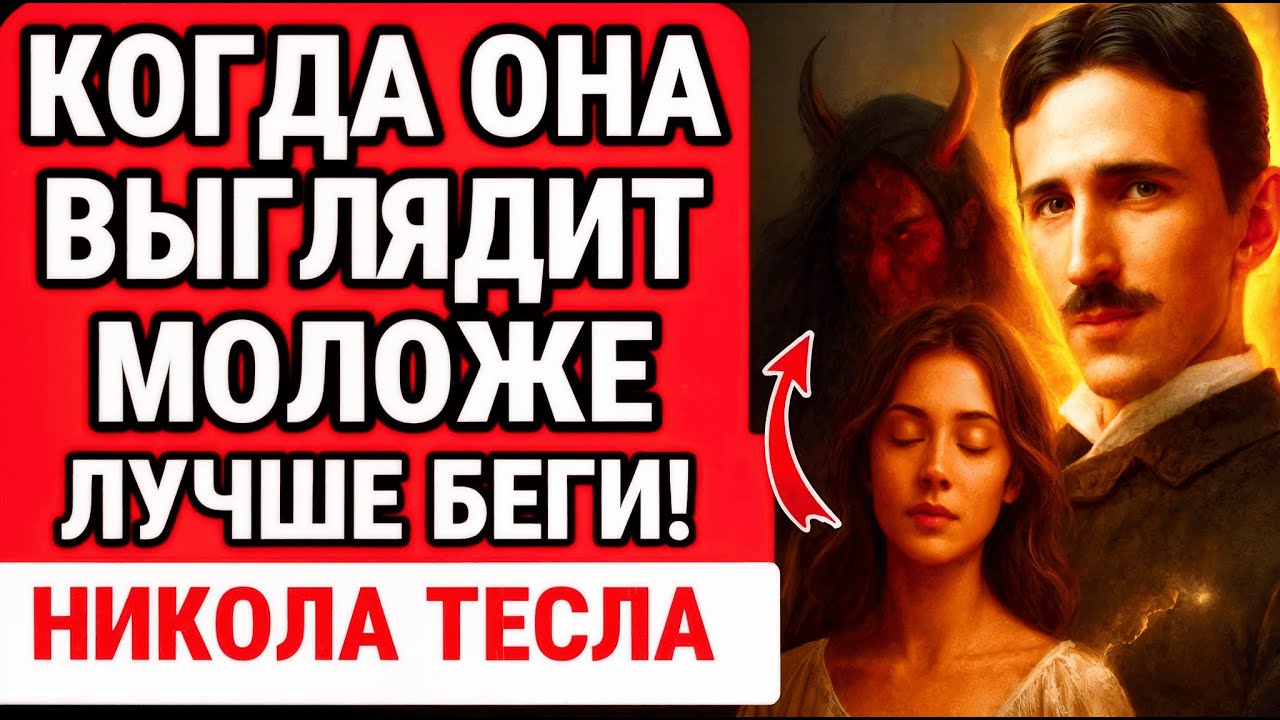 Женщины, ВЫГЯДЯЩИЕ Моложе, Обладают ТАКИМ Духовным НУТРОМ / НИКОЛА ТЕСЛА