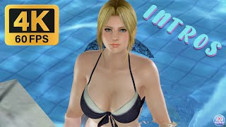 DEAD OR ALIVE Xtreme Venus Vacation - ALL Helena Intros Costume #6 - 4K 60FPS