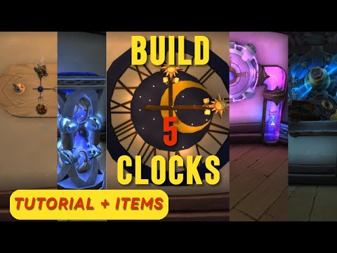 5 Clock Builds