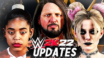 WWE 2K22 UPDATES TODAY! 3 NEW WWE SUPERSTAR LIKENESS UPDATES ADDED via PATCH 1.06! (FULL BREAKDOWN!)