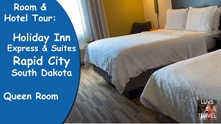 Holiday Inn Express & Suites Rapid City NEAR MT RUSHMORE, QUEEN ROOM AND HOTEL TOUR 2020