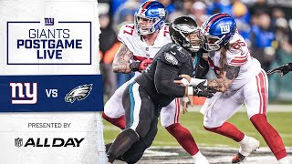 New York Giants vs. Philadelphia Eagles Week 18: Postgame Recap & Analysis
