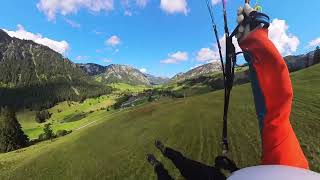 Grimmialp Speedfly with the Speedflying School. Ozone Rapido 3 15m2
