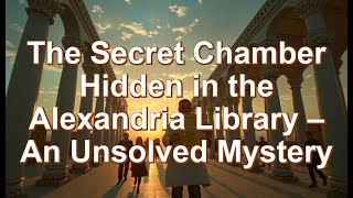 The Secret Chamber Hidden In The Alexandria Library An Unsolved Mystery