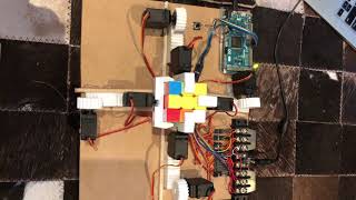 Final high school project - Rubik's cube solving robot