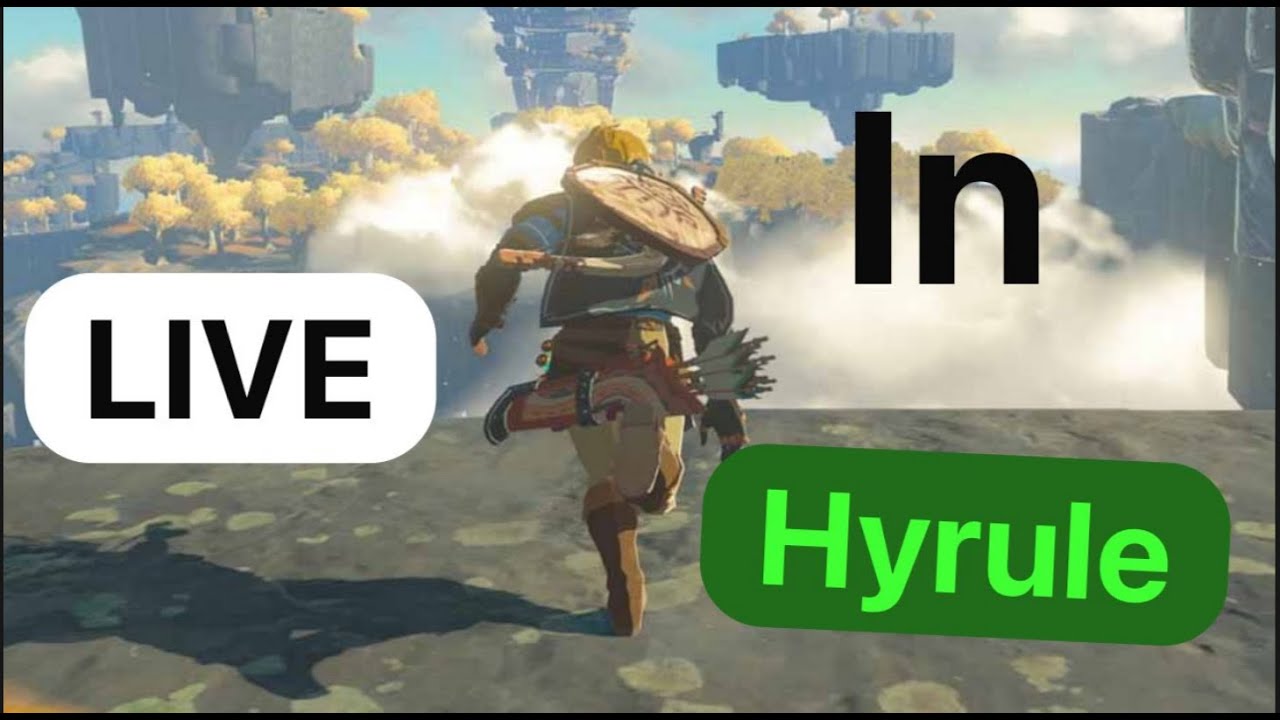 Erstes mal LIVE in Hyrule!! Zelda TOTK