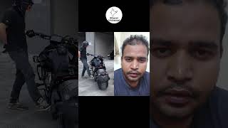 fire motor bike 🚲#viralvideo