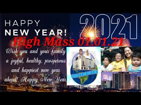 🔴New Year High Mass || May The Lord AMA RSM AND INA CVM Blessed ...