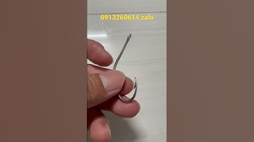 Lưỡi câu cá quả, cá bông, siêu nhạy, #shorts