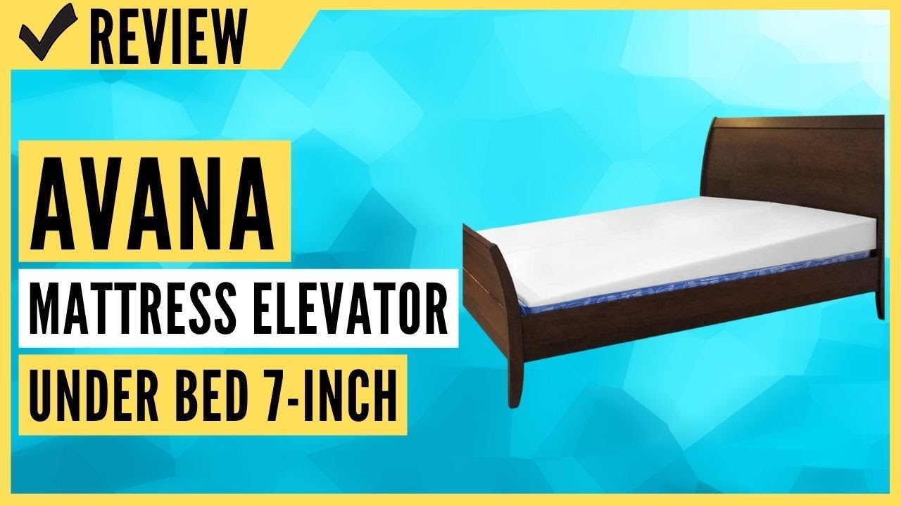 Avana Mattress Elevator Under Bed 7Inch Incline Foam Support Review