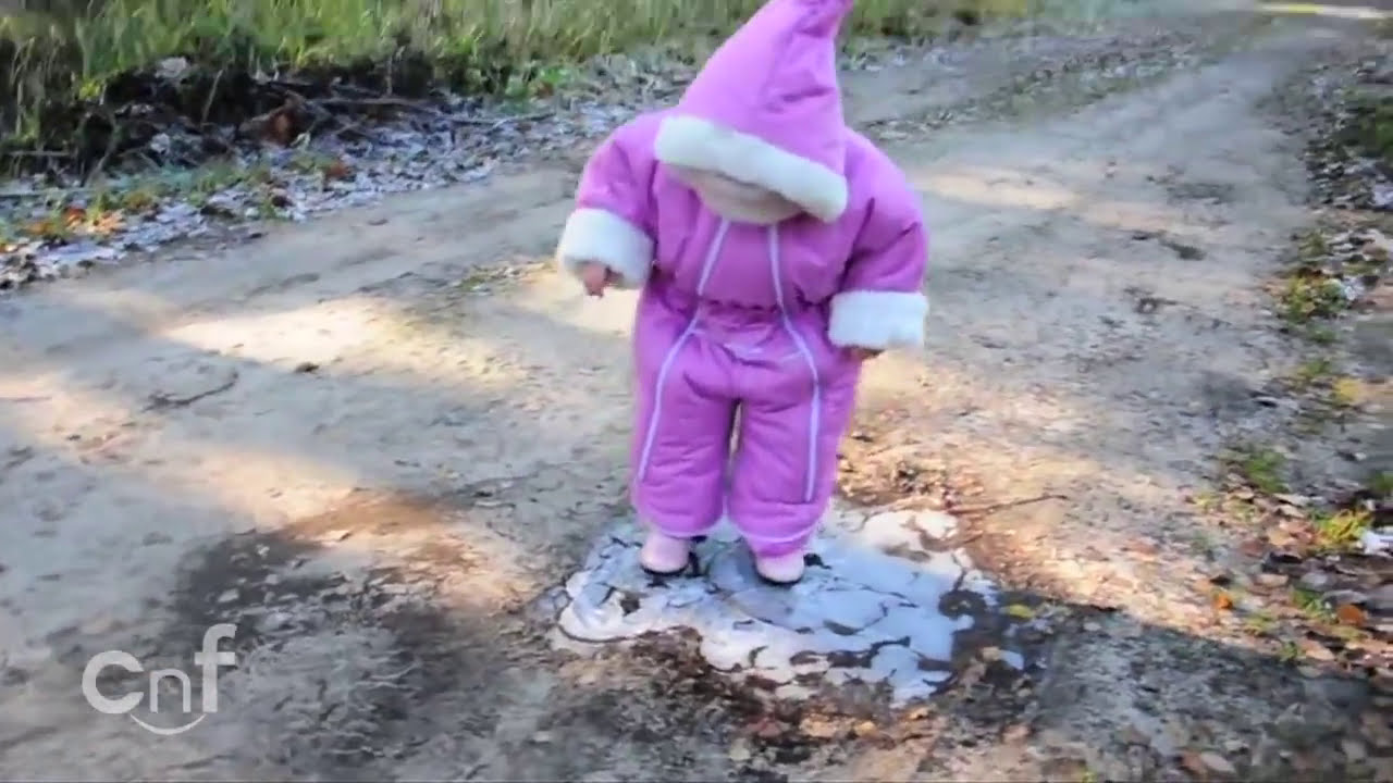 Little Girl's First Time on Ice Adorable YouTube