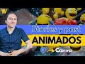 Diseño de post animados para redes sociales |  animación en Canva
