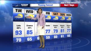 Cheryl Lemke's Hour By Hour Forecast