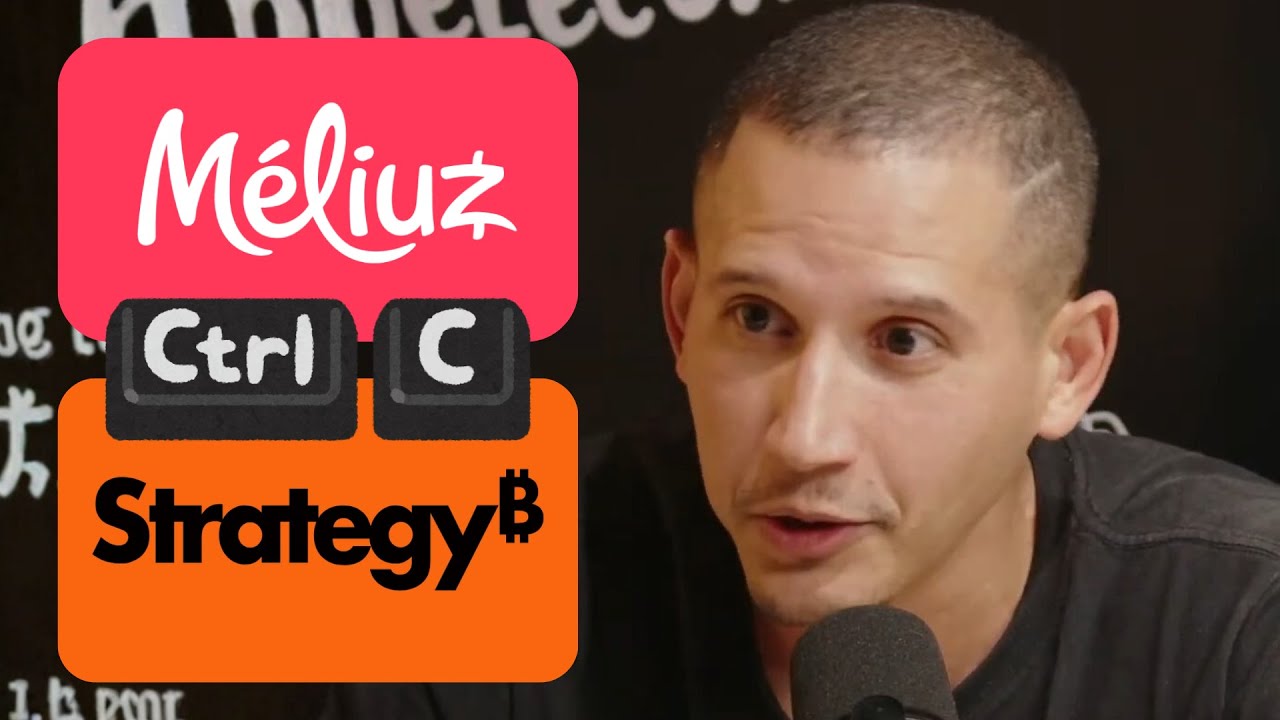 MELLIUZ COPIA A ESTRATEGY de MICHAEL SAYLOR? ELIDIO SEGUNDO EXPLICA.