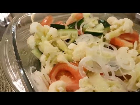 Vídeo: Como Fazer Salada De Couve-flor
