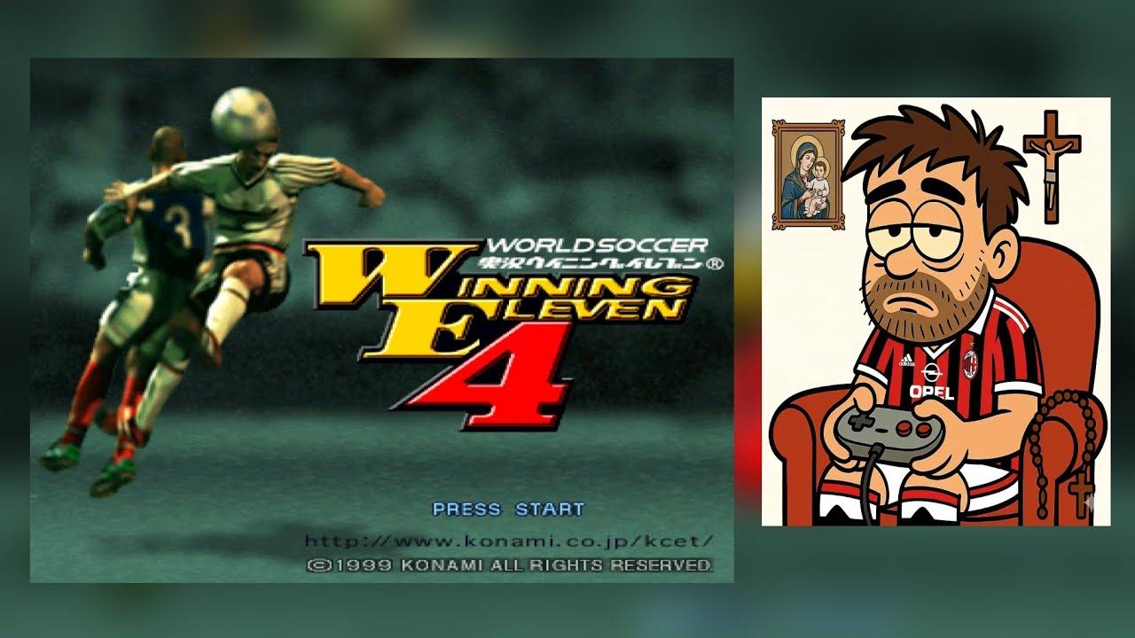 WINNING ELEVEN 4 (PS1) MASTER LEAGUE, MILAN EP.09