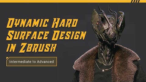 【Tutorial Trailer | $ 49】 Intermediate to Advanced: Dynamic Hard Surface Design in Zbrush