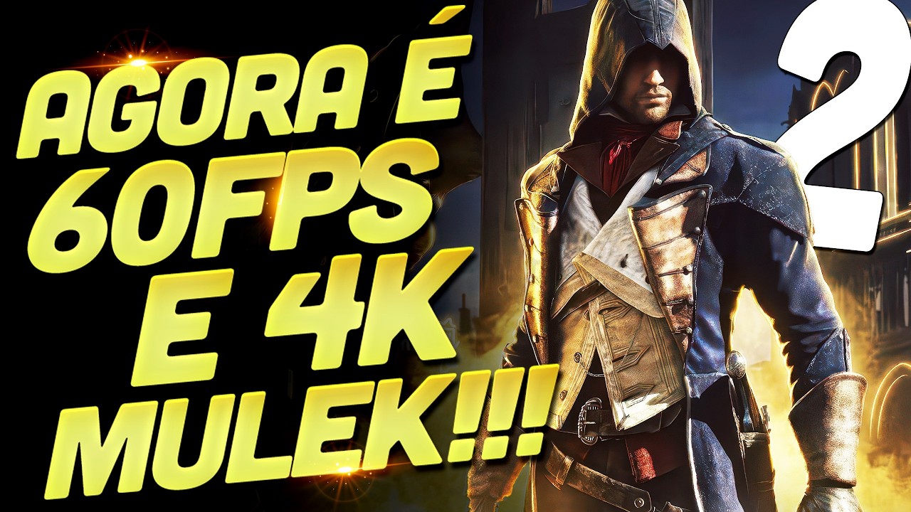 🔴 ASSASSIN'S CREED UNITY RODANDO A 4K 60FPS NO PS5 PRO AO VIVO!!! PARTE 2