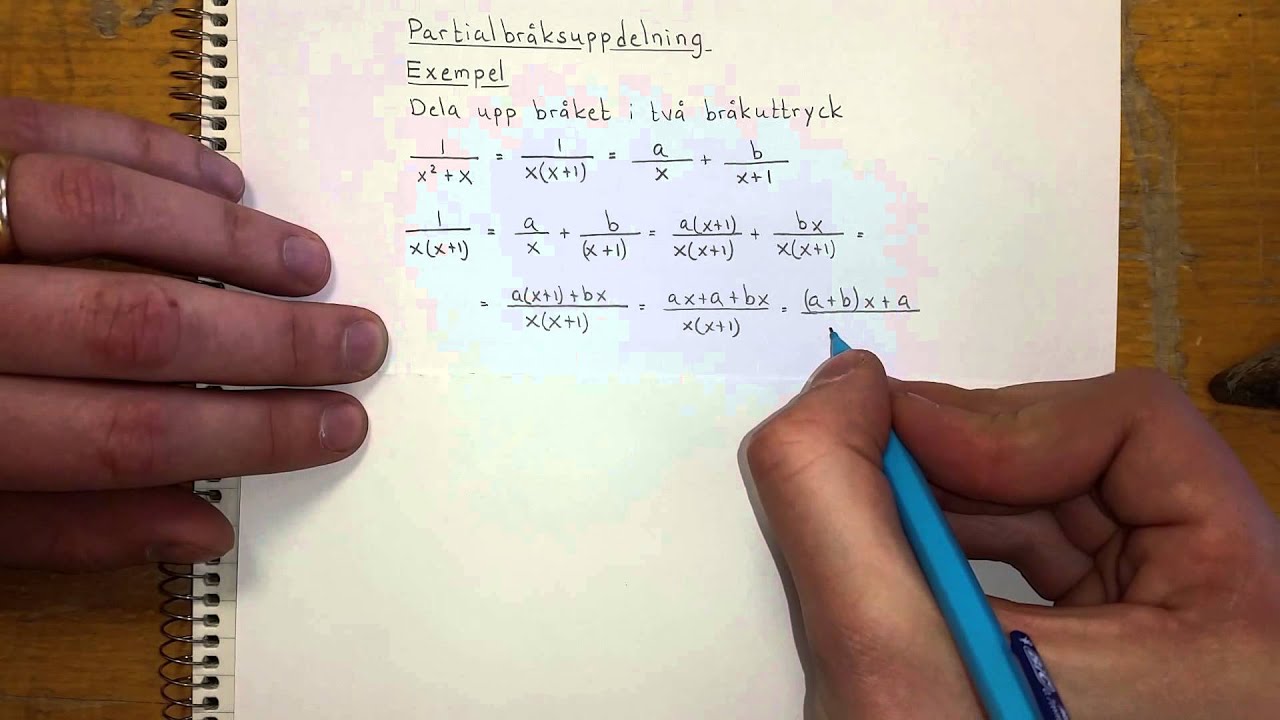 Ma5 Partialbråksuppdelning