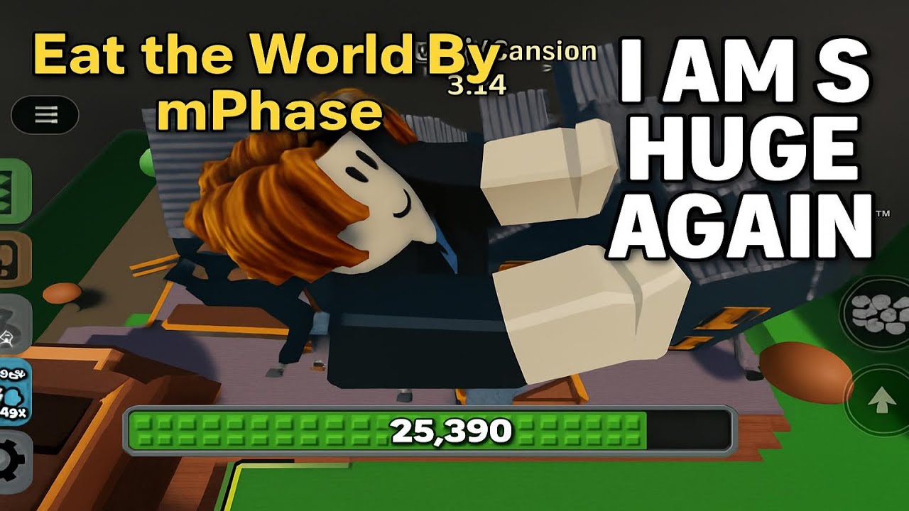 mPhase - Я снова такой огромный | Roblox | Геймплей, Без комментариев, Android