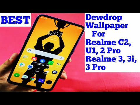 Best Dewdrop Notch Wallpapers For Realme 3 3i Youtube
