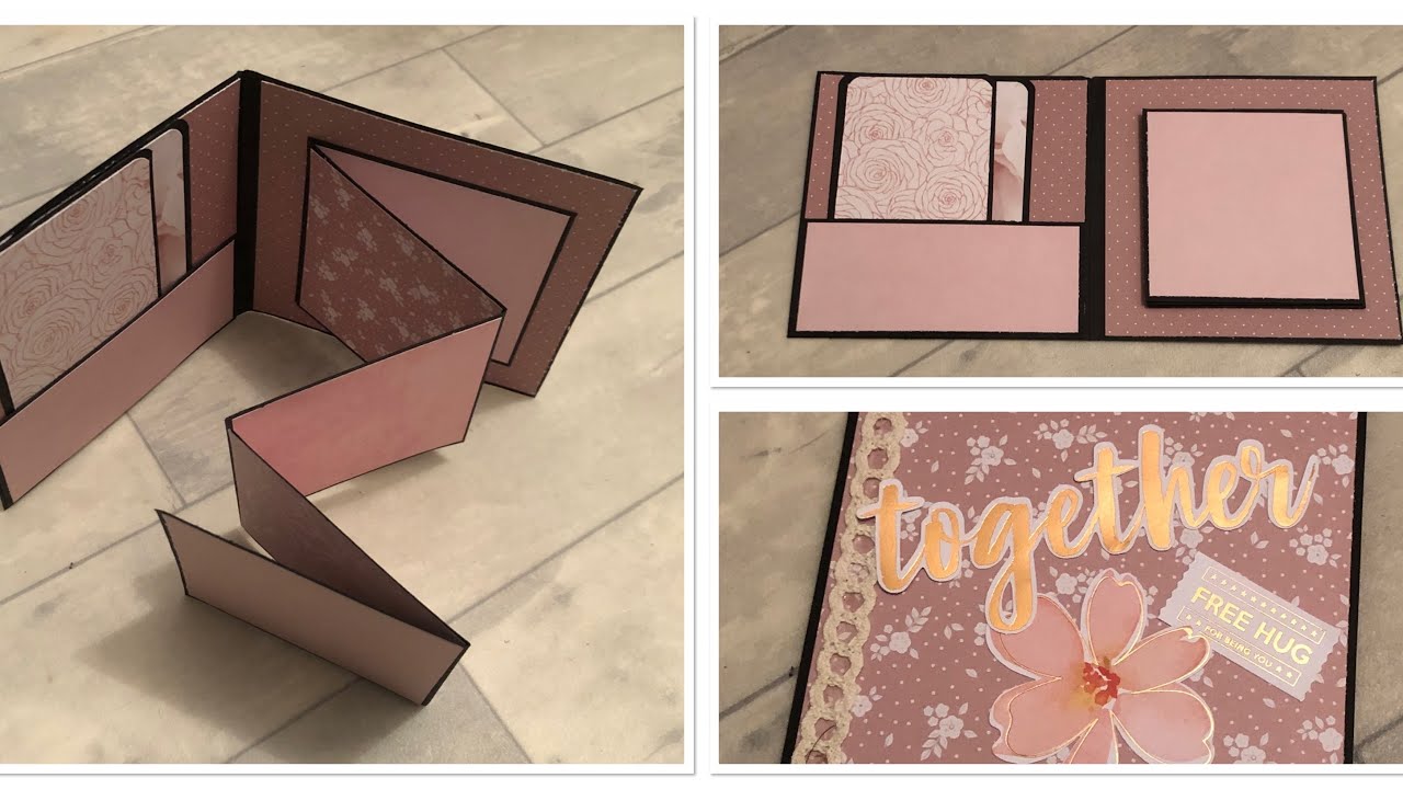 TUTO CARTE OU MINI ALBUM ?? FACILE ET RAPIDE