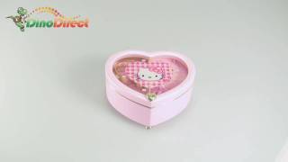 Mini Lovely Pink Heart Style Music Box - dinodirect screenshot 2