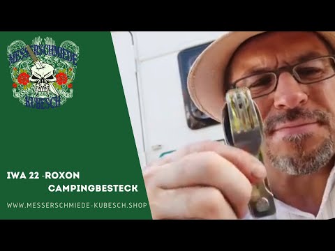 IWA 22 - Roxon Campingbesteck ist da! Super klein, günstig und immer parat.