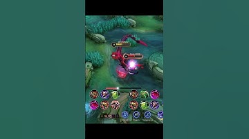 YU ZHONG vs THAMUZ FULL BUILD FIGHT! #mobilelegends