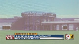 New Lebanon, Ohio racino holds job fair.