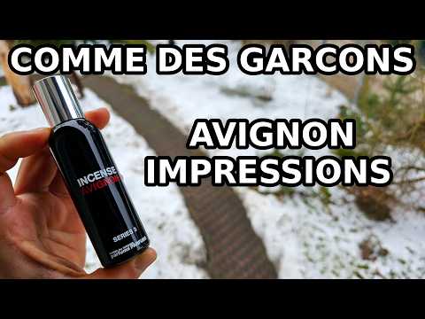 Comme des Garcons Series 3: Incense Avignon First Impressions - The Reference Frankincense!