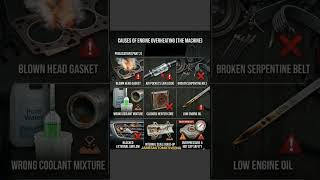 Top 9 Causes of Engine Overheating: What You Need to Know #coolingsystem#overheatingengine