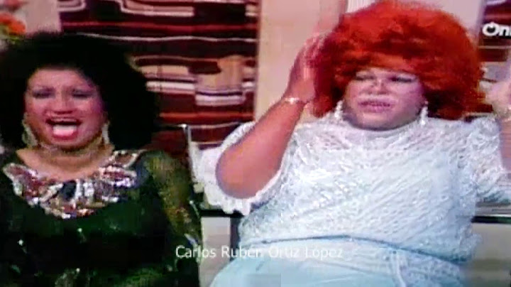 Celia Cruz entrevistada por Cuca Gómez-Programa "Los kakukómicos"