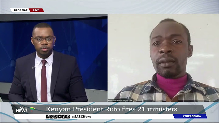 Kenyan President William Ruto dissolves entire cabinet after cost-of-living protests: Ashtone Osore