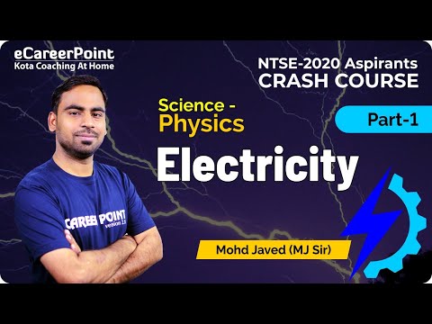 Electricity Part- 1 | Crash Course | Physics | Mohd Javed Sir | Career Point-NTSE
