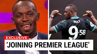 Usain Bolt REFLECTS On His Premier League Career..